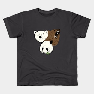 3 Bears Kids T-Shirt